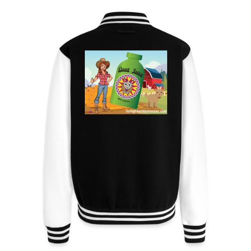 Nicole Sauce's Goat Juice - Unisex College Sweat Jacket