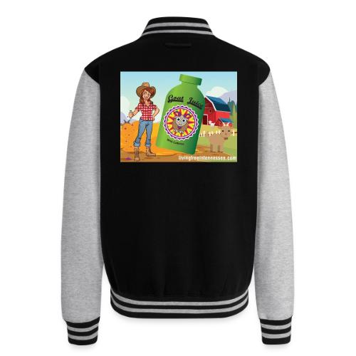 Nicole Sauce's Goat Juice - Unisex College Sweat Jacket