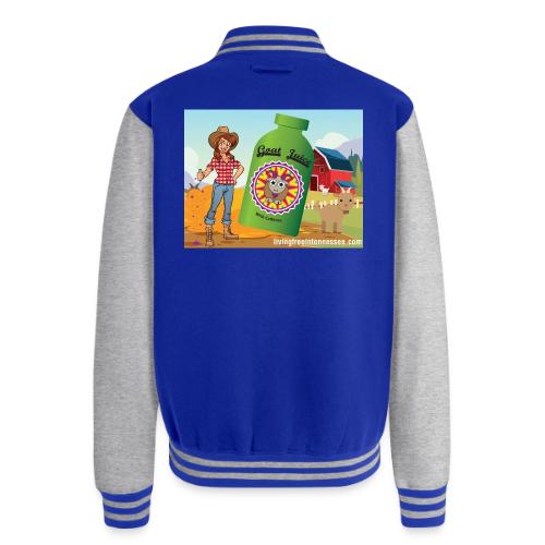Nicole Sauce's Goat Juice - Unisex College Sweat Jacket