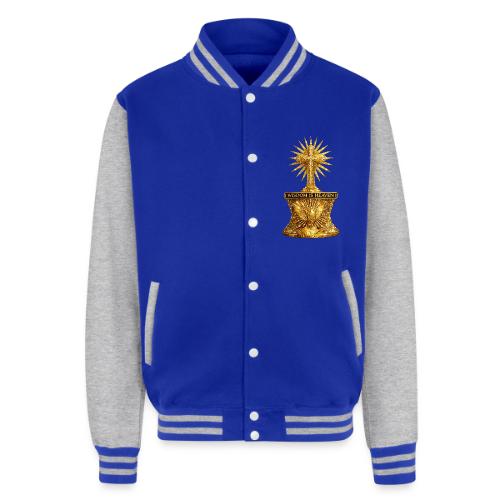 Wisdom is Heaven - Unisex College Sweat Jacket