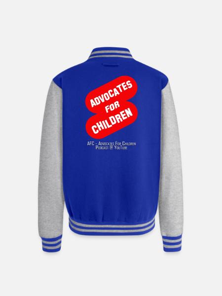 AFC Red Flash Sign - Unisex College Sweat Jacket - royal/heather grey