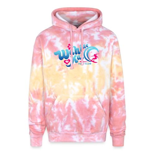 Wahine Kai LOGO international blue - Adult Tie Dye Hoodie