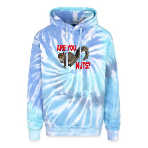 Are You Nuts? - Adult Tie Dye Hoodie