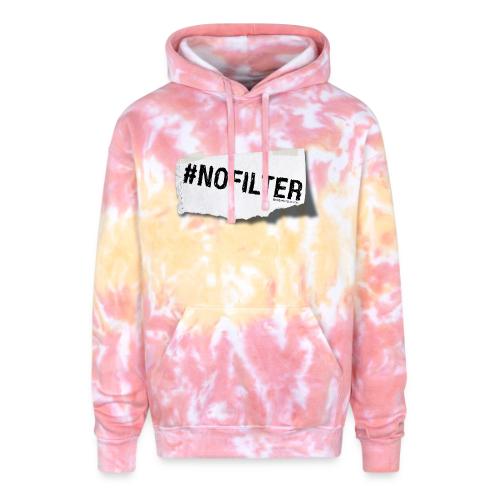 NO FILTER - Adult Tie Dye Hoodie