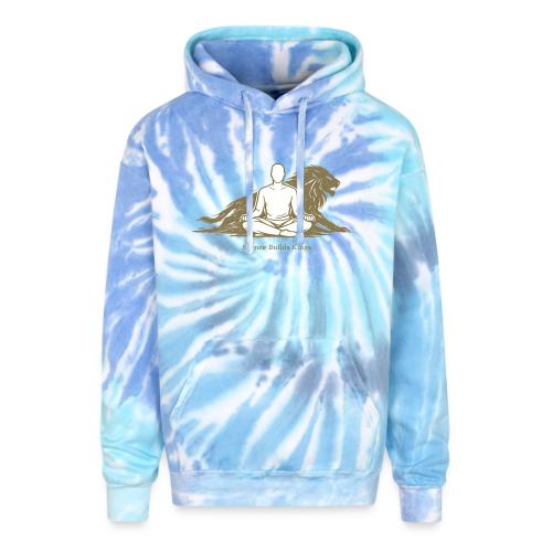 Silence Builds Kings Meditation Lion - Adult Tie Dye Hoodie
