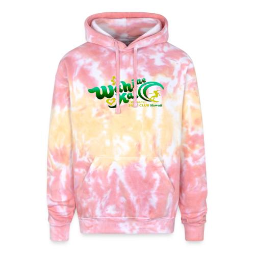 Wahine Kai Hawaii Vector V1 - Adult Tie Dye Hoodie