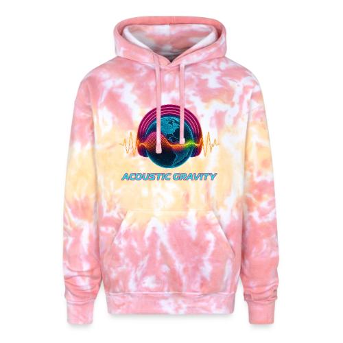 Earth's Headphones - Adult Tie Dye Hoodie