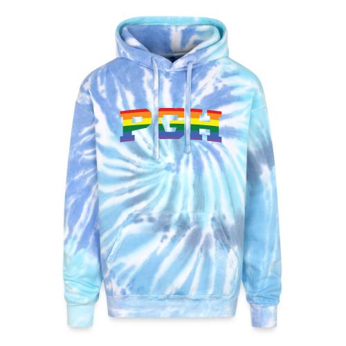 pgh_pride - Adult Tie Dye Hoodie