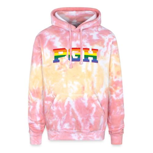 pgh_pride - Adult Tie Dye Hoodie