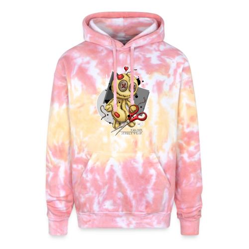 disconnect - Adult Tie Dye Hoodie