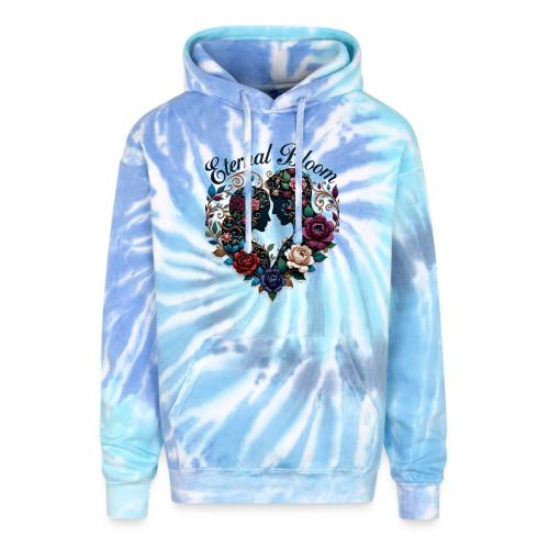 Eternal Bloom Embrace T-Shirt - Adult Tie Dye Hoodie
