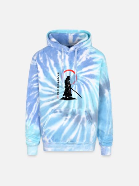 Design_sans_titre_2 - Adult Tie Dye Hoodie - blue lagoon