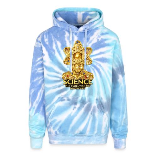 Science the Evolutionary Advocate - Adult Tie Dye Hoodie
