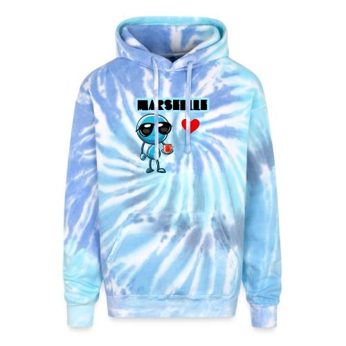 Smoon City_Marseille - Adult Tie Dye Hoodie
