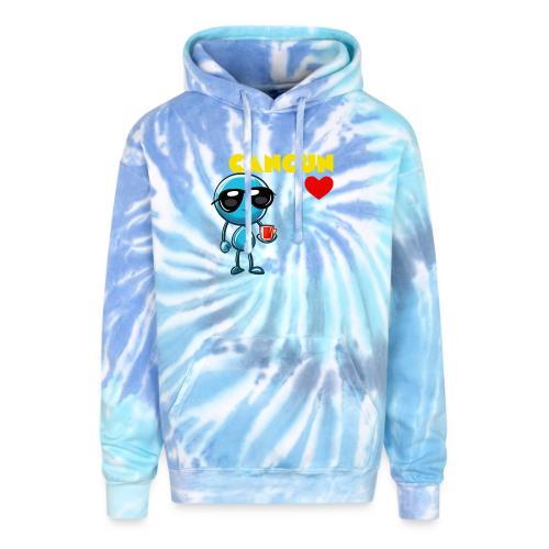 Smoon City_Cancun - Adult Tie Dye Hoodie