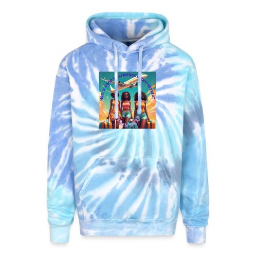 Mrs. S' Good Girlfriends Group Retreat - Adult Tie Dye Hoodie