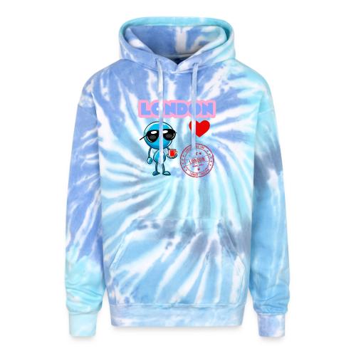 Smoon City_London - Adult Tie Dye Hoodie