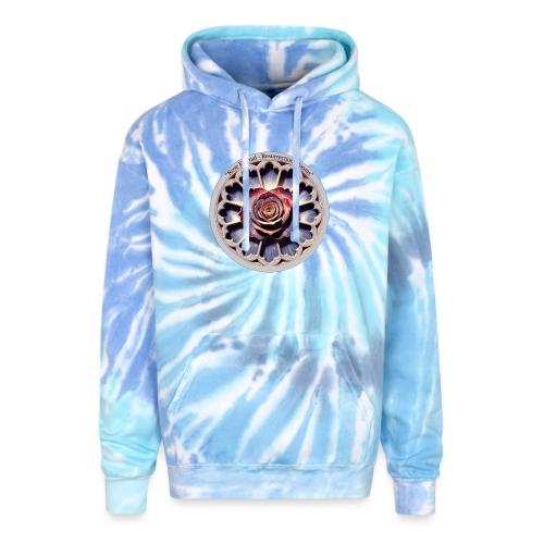Easter Rose Resurrection T Shirt, Spring Gift - Adult Tie Dye Hoodie