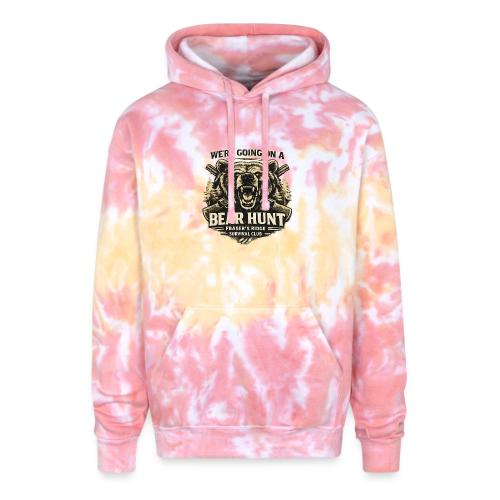 BEAR HUNT - Adult Tie Dye Hoodie