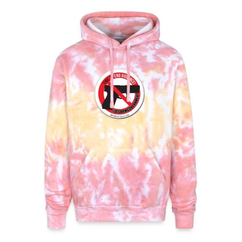 End Gun Violence - Disarm Government - Adult Tie Dye Hoodie