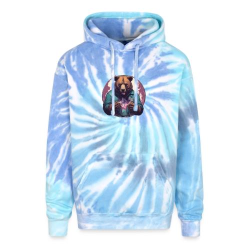 Magical Bear - Adult Tie Dye Hoodie