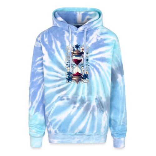 Our Moments Defy Time Hourglass Gifts T-Shirt - Adult Tie Dye Hoodie