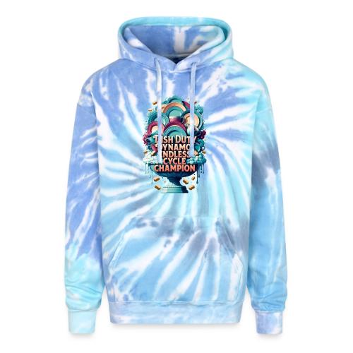 Dish Duty Dynamo T Shirt, Endless Cycle Champion - Adult Tie Dye Hoodie