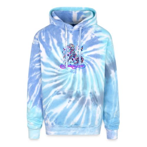 Boundless Heart Neon Galaxy Dog Shirt - Adult Tie Dye Hoodie