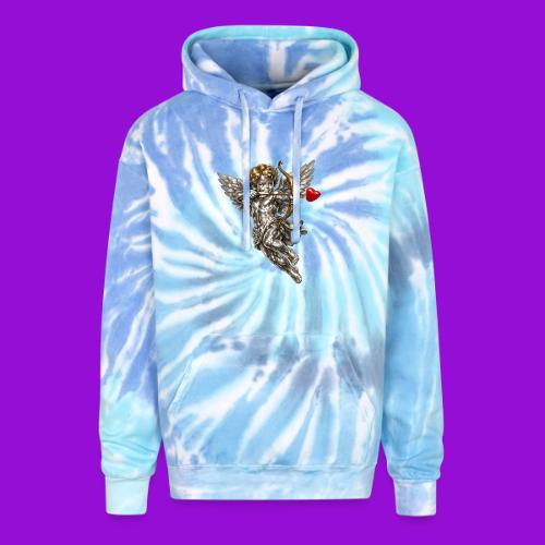 Metallic Cupid - Adult Tie Dye Hoodie