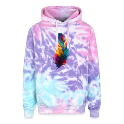 Spectrum Feather Flow - Adult Tie Dye Hoodie