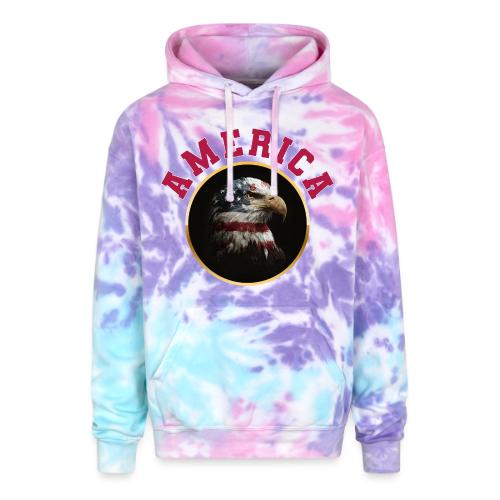 America Soars - Adult Tie Dye Hoodie