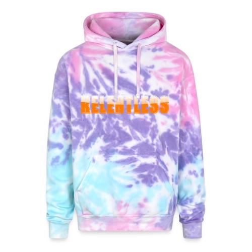 Relentless Motivation Design – Bold Statement - Adult Tie Dye Hoodie