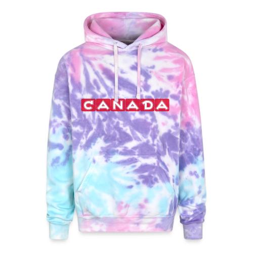 Canada - Adult Tie Dye Hoodie
