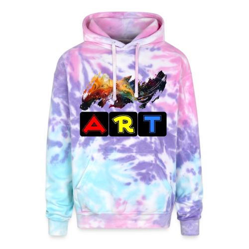 Pulse of Art - Adult Tie Dye Hoodie