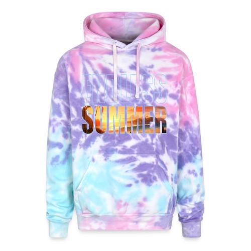 Golden Summer Vibes - Adult Tie Dye Hoodie