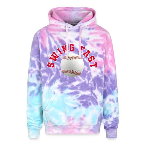 Baseball: Swing Fast Energy - Adult Tie Dye Hoodie