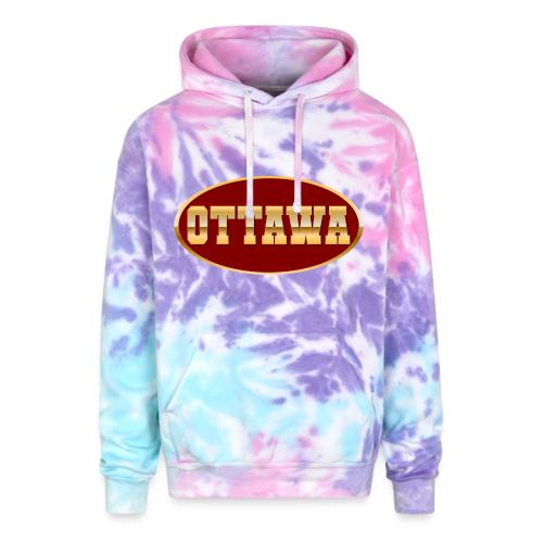 Golden Pulse – Ottawa - Adult Tie Dye Hoodie