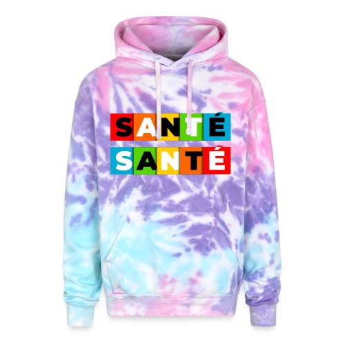 Santé en couleurs - Adult Tie Dye Hoodie