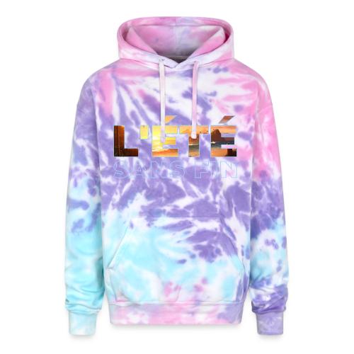 Golden Summer Atmosphere - Adult Tie Dye Hoodie