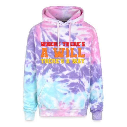 Willpower Wins - Adult Tie Dye Hoodie