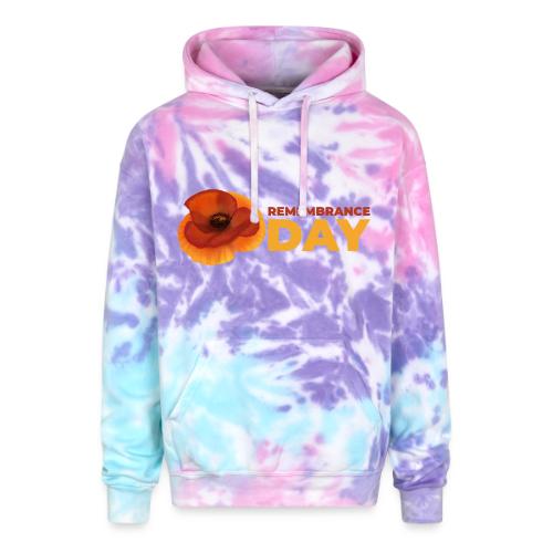 Remembrance Day - Adult Tie Dye Hoodie