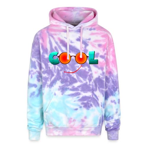 Stay Cool Chill Vibes Design - Adult Tie Dye Hoodie