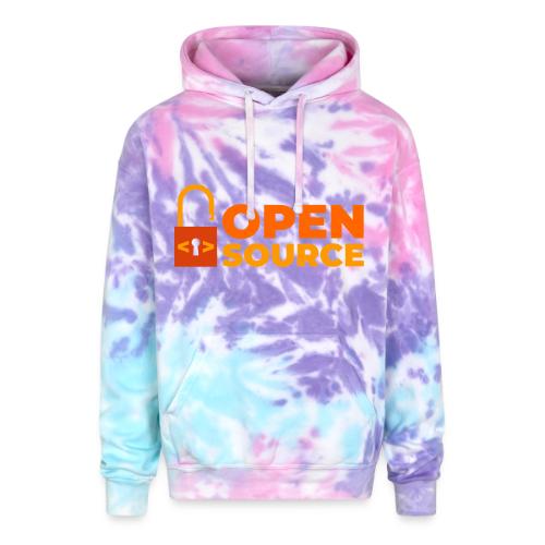 Open Source: Code is Freedom - Adult Tie Dye Hoodie