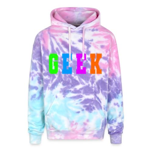 Certified Geek Mode - Adult Tie Dye Hoodie