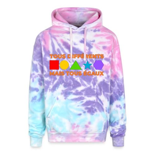 United in Our Differences - Adult Tie Dye Hoodie