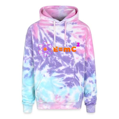 E = mc² - Adult Tie Dye Hoodie