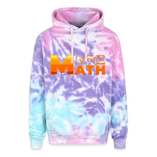 Math: The Language of Logic - Adult Tie Dye Hoodie