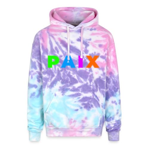 Peace in Colour - Adult Tie Dye Hoodie