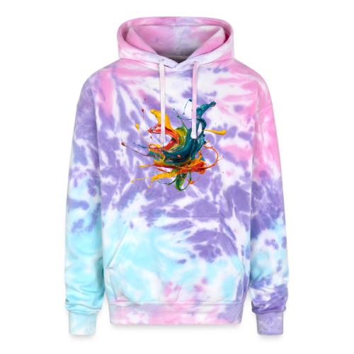 Chromatic Flow - Adult Tie Dye Hoodie