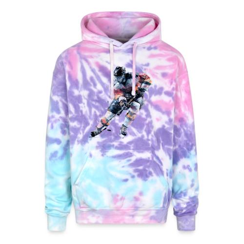 Hockey: Frozen Motion - Adult Tie Dye Hoodie